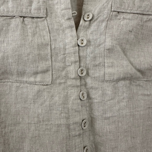 dissh felix natural linen pocket shirt - Picture 5 of 5